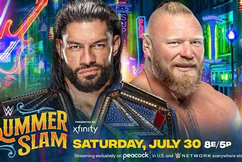 summerslam 2022 results|Roman Reigns def. Brock Lesnar to retain the .